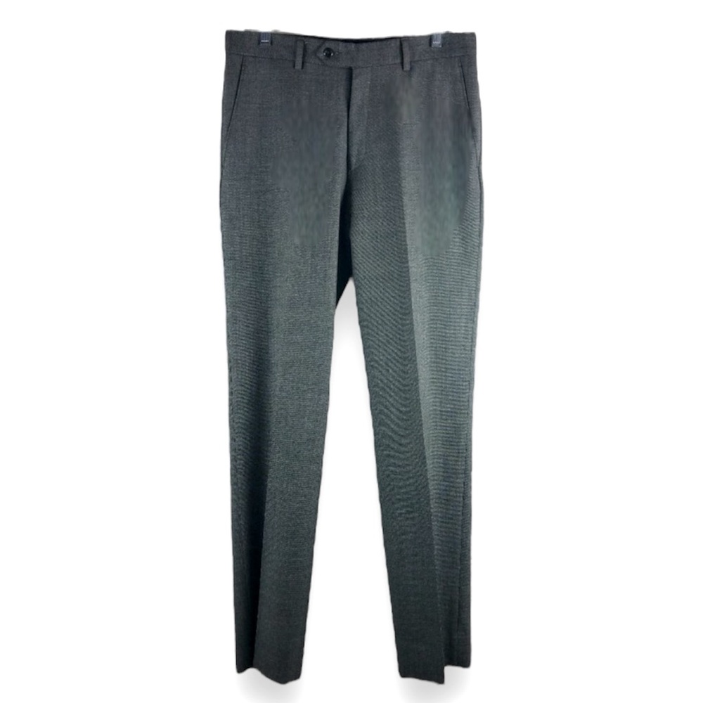 Jos. A. Bank Executive Collection Tailored Fit Grey Slacks Trousers Career 31
